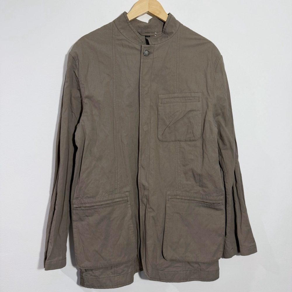 NWT Armani Collezioni Men's Beige Utility Field Everyday Jacket Casual 44R